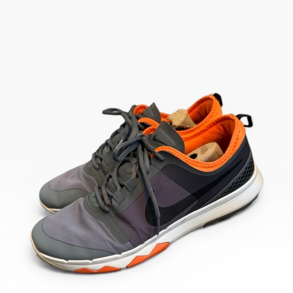 Nike Dual-Tone Gray and Vibrant Orange Golf ⛳️ Shoes - Picture 9 of 15